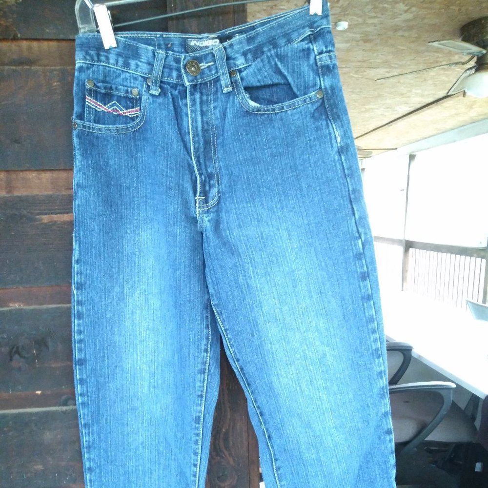 Indigo blue jeans size 14 boys 27x27